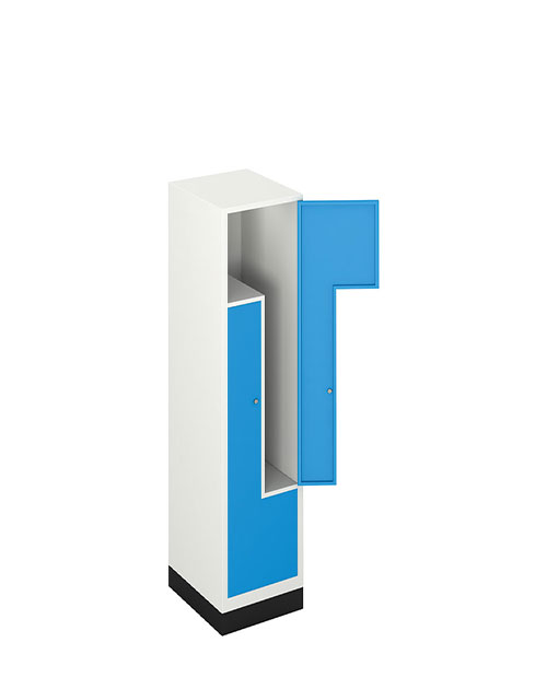 2'li Standart Soyunma Dolabı (430x500x1850mm) - 01217-AB