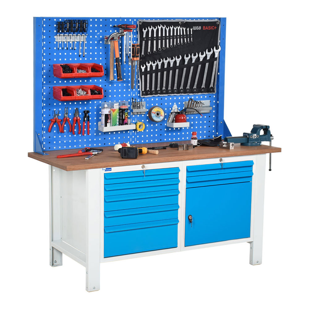 Atölye Çalışma Tezgahı (1600x720x830-930 mm) -  056.242.1