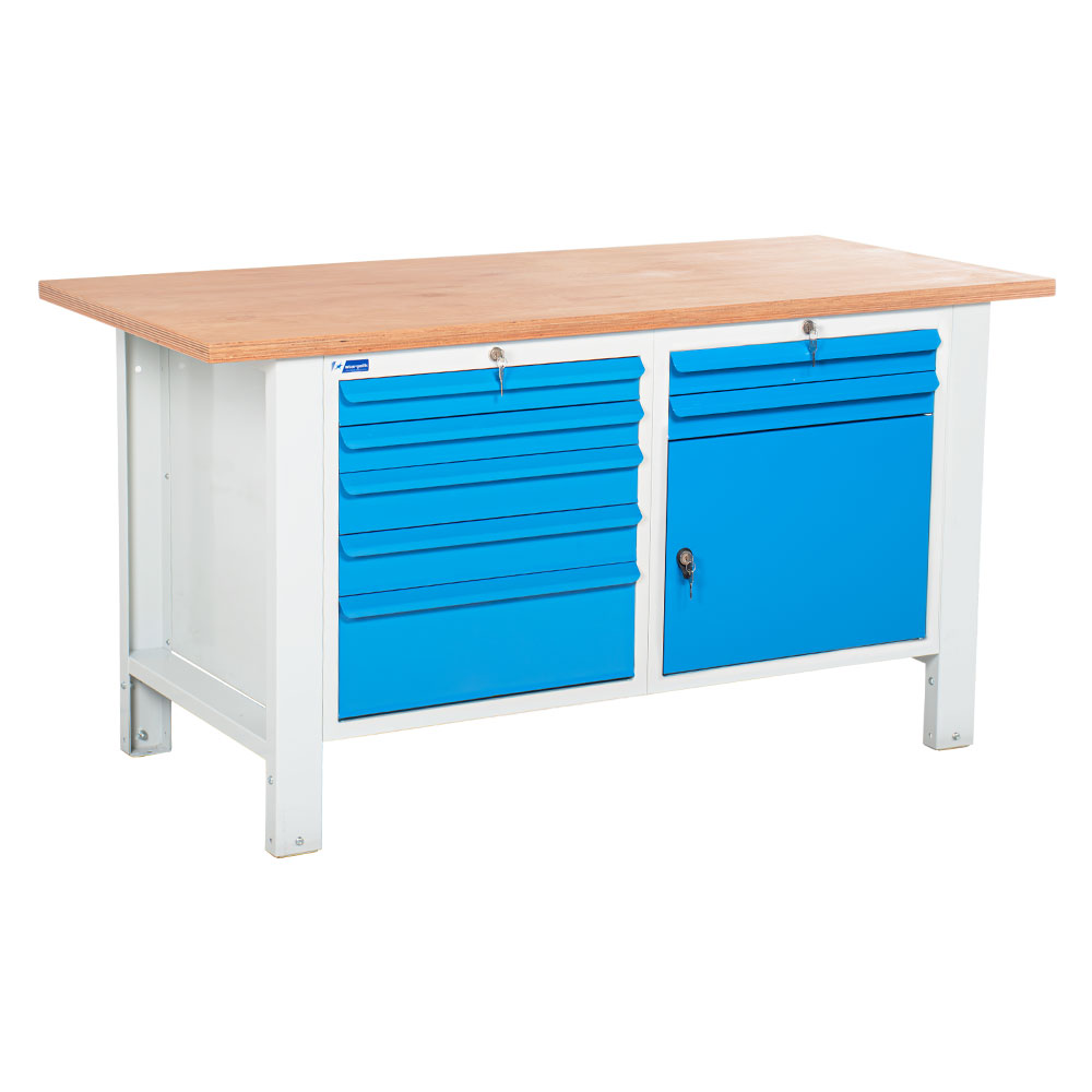 Atölye Çalışma Tezgahı (1600x720x830-930 mm) - 056.242