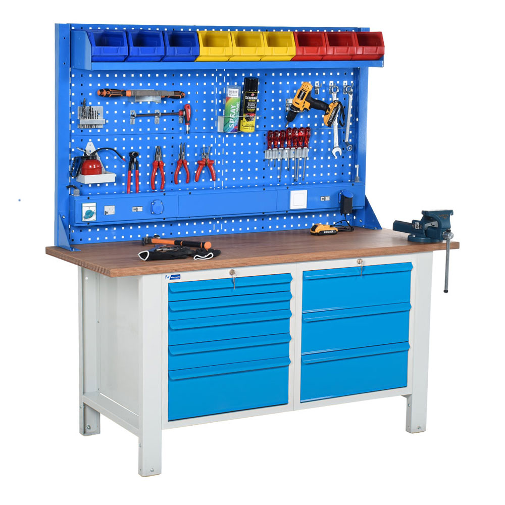 Atölye Çalışma Tezgahı (1600x720x830-930 mm) - 056.243.3