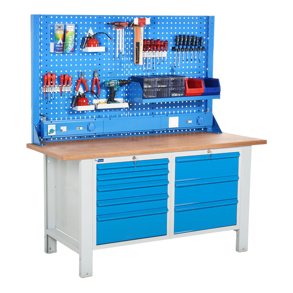 Atölye Çalışma Tezgahı (1600x720x830-930 mm) - 056.243.5