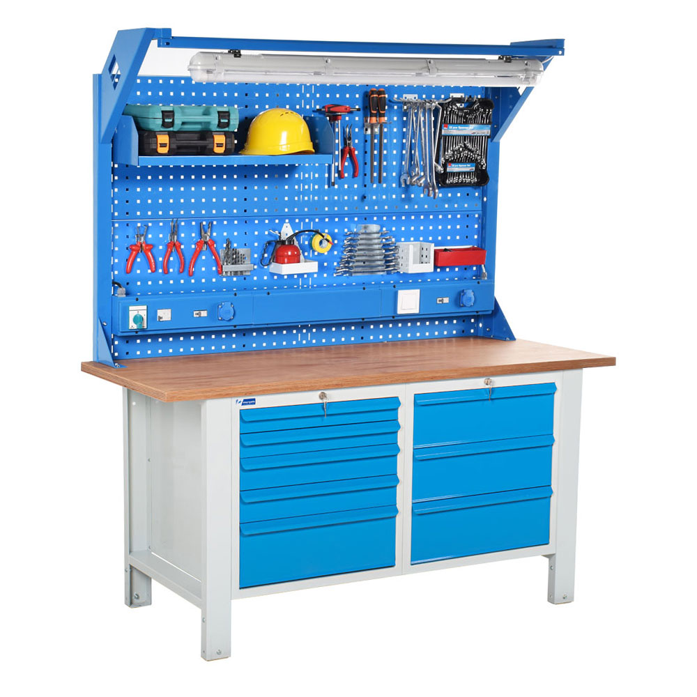 Atölye Çalışma Tezgahı (1600x720x830-930 mm) - 056.243.8