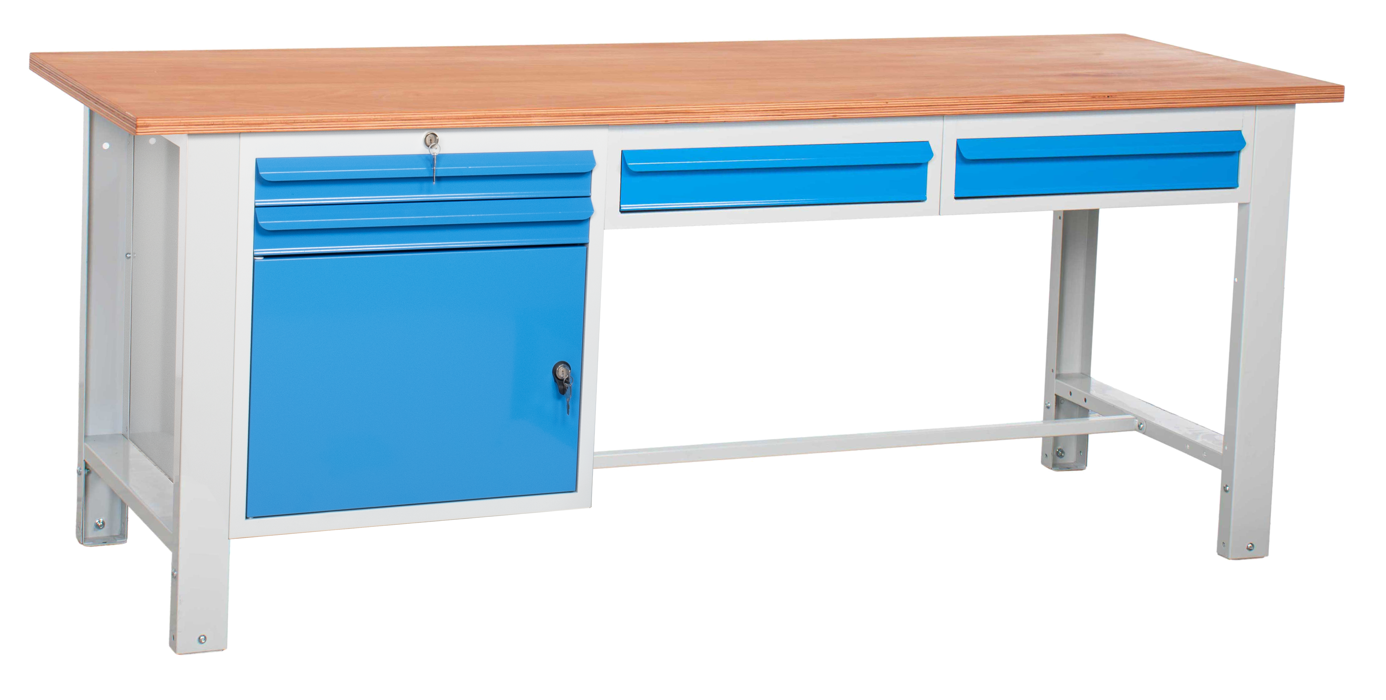 Atölye Çalışma Tezgahı (2130x720x830-930 mm) - 056.3255