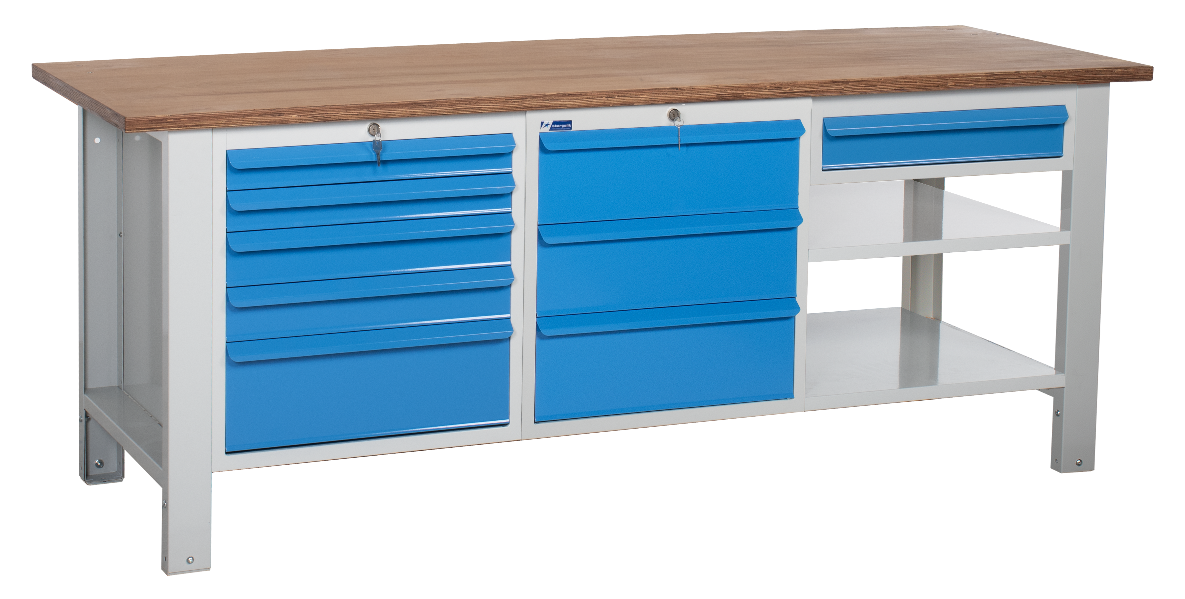 Atölye Çalışma Tezgahı (2130x720x830-930 mm) - 056.34359