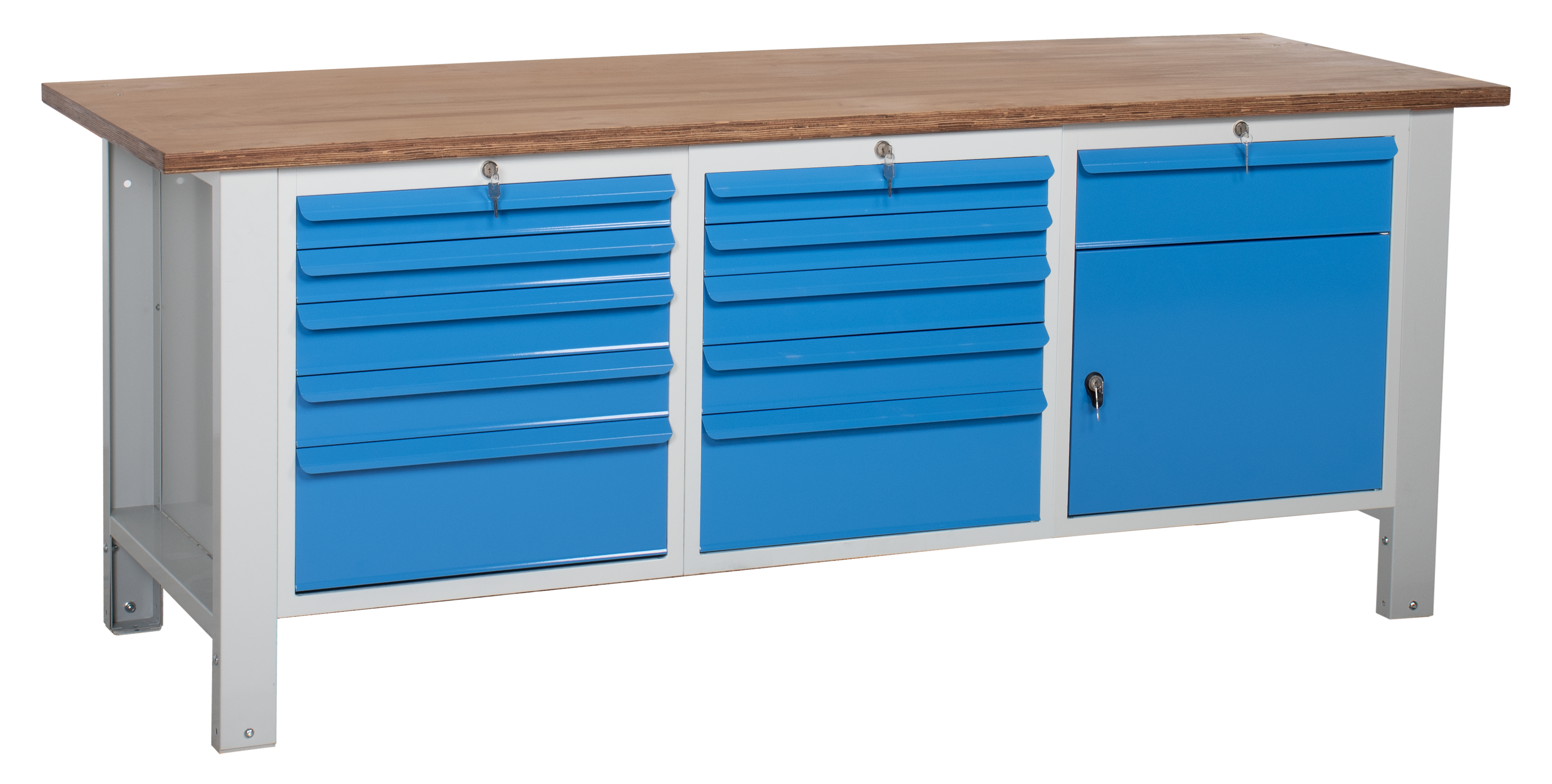 Atölye Çalışma Tezgahı (2130x720x830-930 mm) - 056.3441