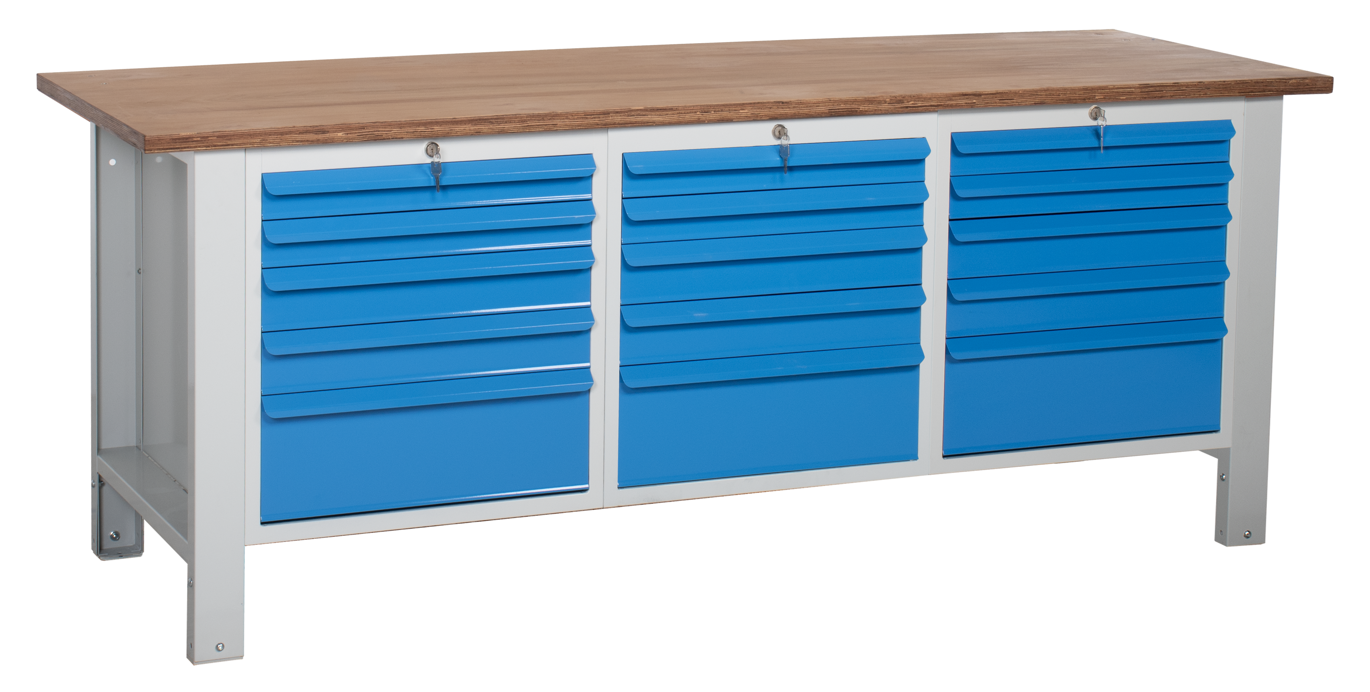 Atölye Çalışma Tezgahı (2130x720x830-930 mm) - 056.3444