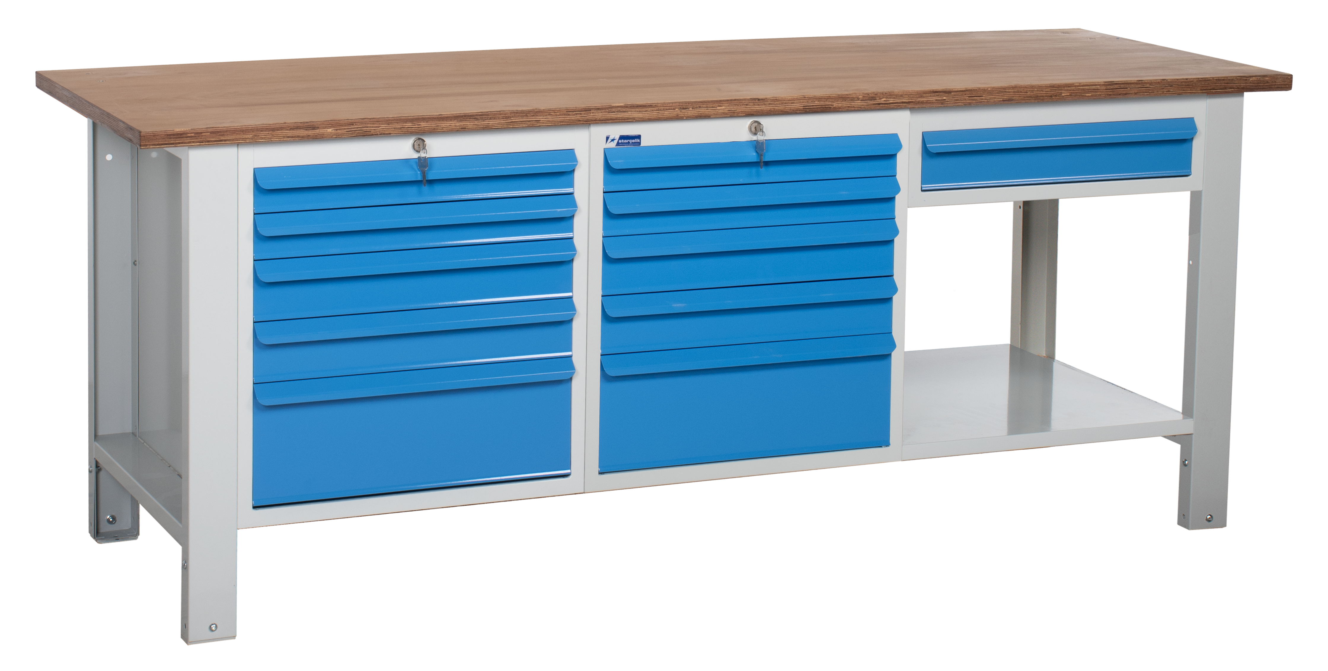 Atölye Çalışma Tezgahı (2130x720x830-930 mm) - 056.34457