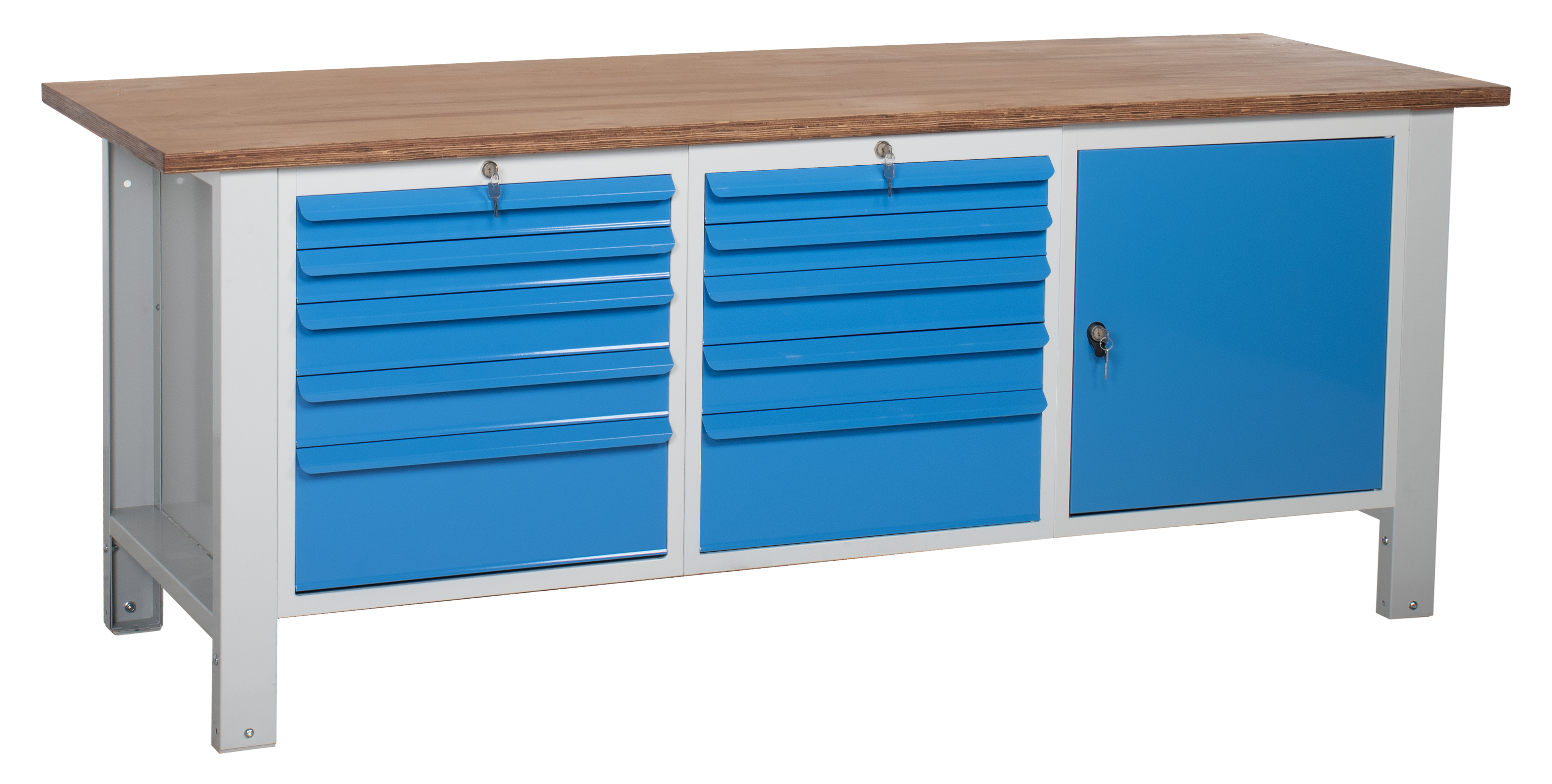 Atölye Çalışma Tezgahı (2130x720x830-930 mm) - 056.3446