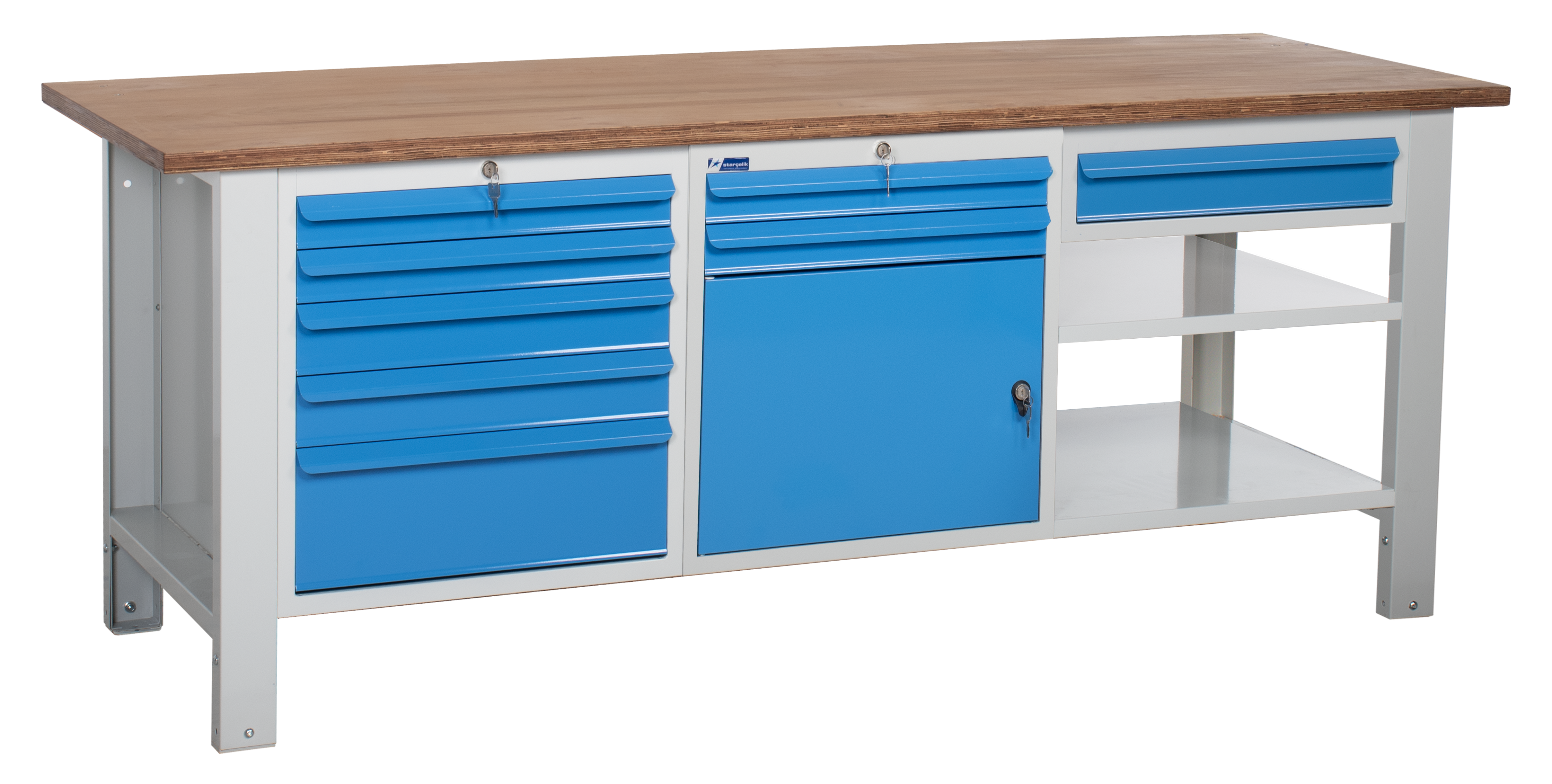 Atölye Çalışma Tezgahı (2130x720x830-930 mm) - 056.345259