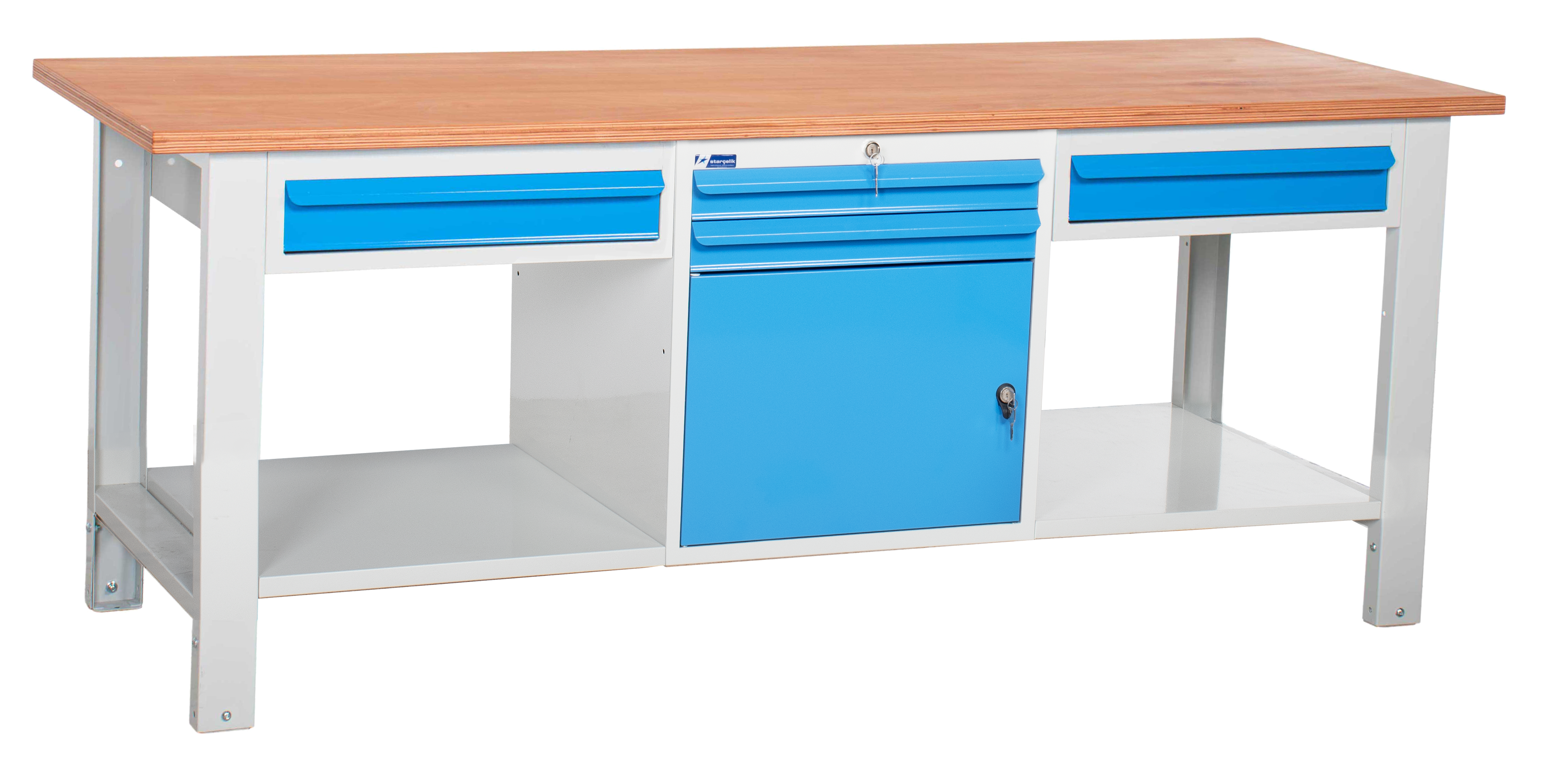 Atölye Çalışma Tezgahı (2130x720x830-930 mm) - 056.357257