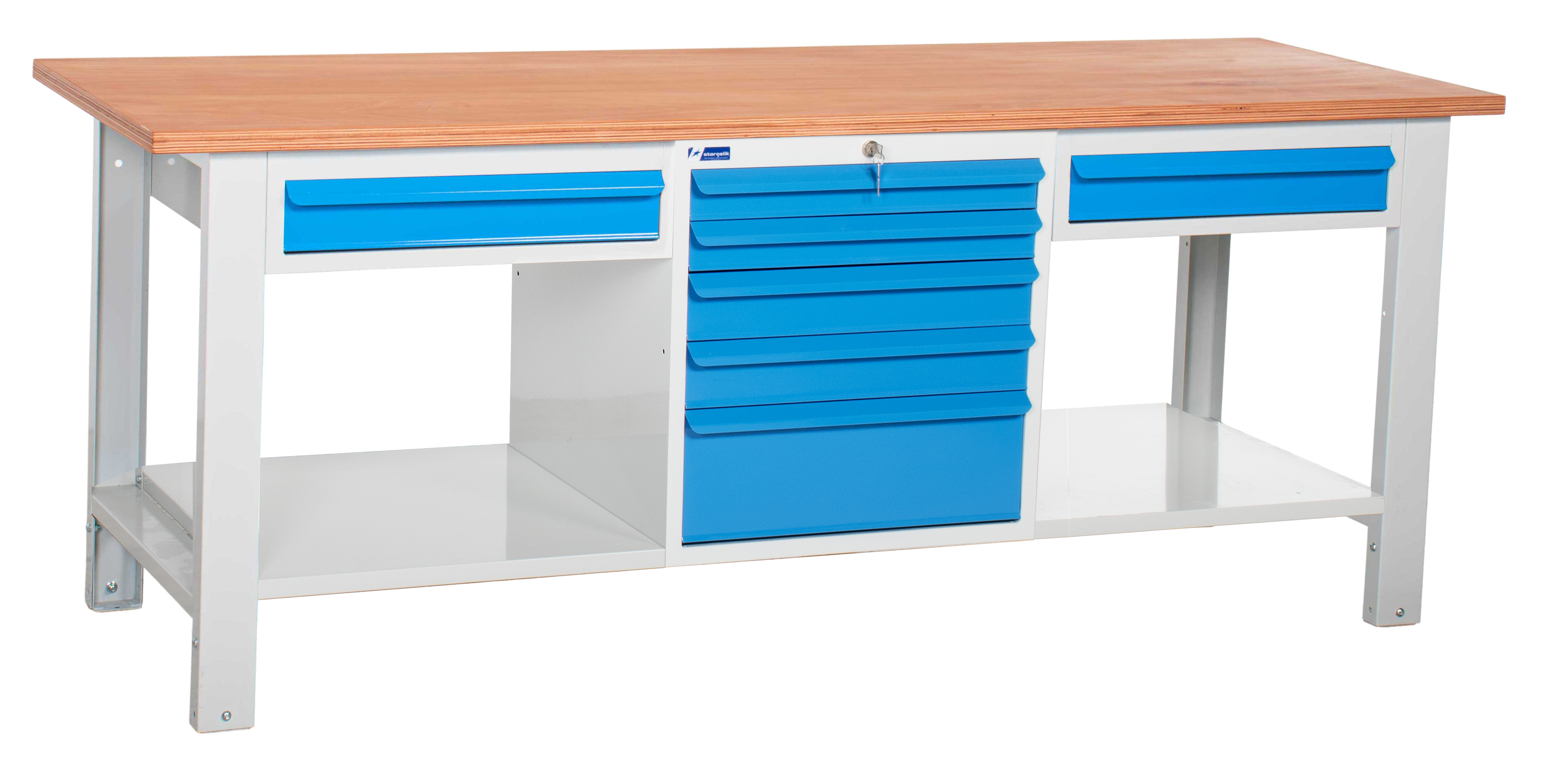 Atölye Çalışma Tezgahı (2130x720x830-930 mm) - 056.357457