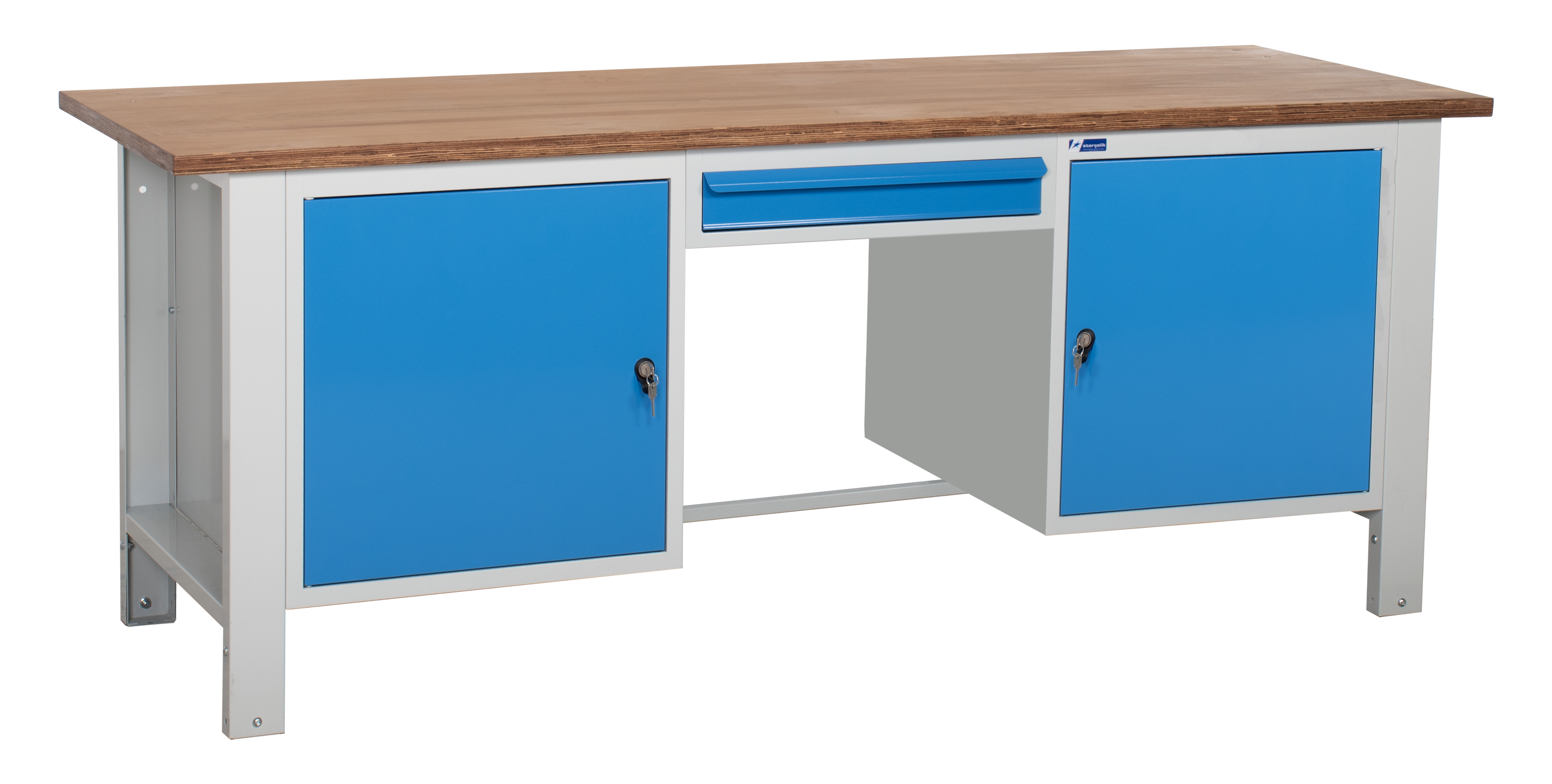 Atölye Çalışma Tezgahı (2130x720x830-930 mm) - 056.3656