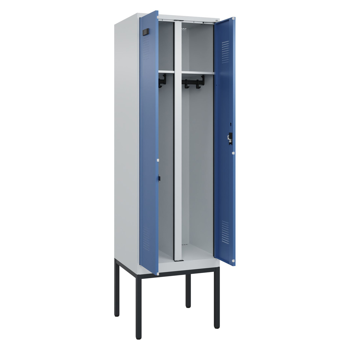 2 Bölmeli Spor Salonu Soyunma Dolabı (500x600x2120mm) - SD55