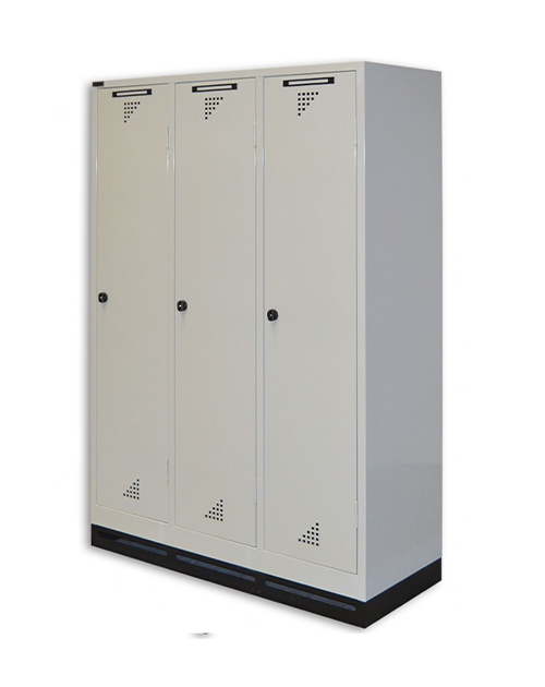 3'lüStandart Soyunma Dolabı (1200x500x1850mm) - SD 03