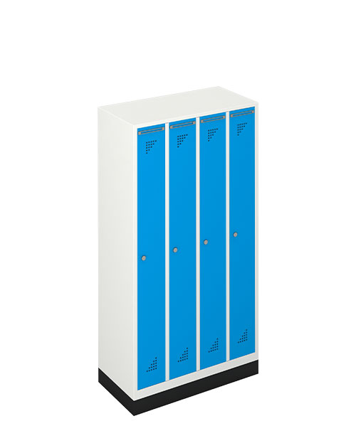 4'lü Standart Soyunma Dolabı (1200x500x1850mm) - SD 04